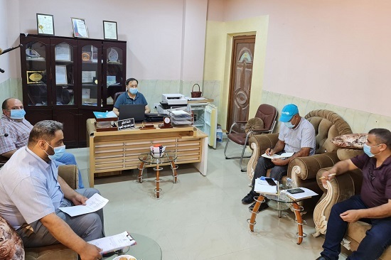 Cooperation with an international organization